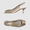 Bruno Magli Highheeled Sandals in Gold - Lyst