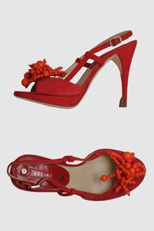 Celine Platform Sandals - Lyst