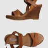 Diesel Wedge in Brown (black) - Lyst