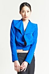 Haider Ackermann Womens Watts Suede Jacket