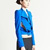 Haider Ackermann Womens Watts Suede Jacket in Blue - Lyst