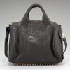 Alexander Wang Rocco Studbottom Satchel in Black