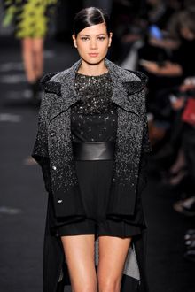 Diane Von Furstenberg Fall 2012 Sparkle Print Coat  - Lyst