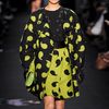 Diane Von Furstenberg Fall 2012 Comma Print Kilt  in Green - Lyst