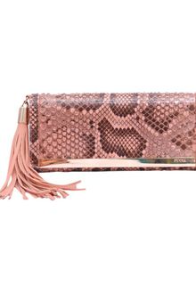 Emilio Pucci Python Leather Clutch - Lyst