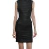 Gareth Pugh Sleeveless Dress with Leather Details in Black - Lyst