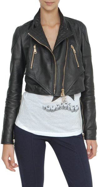 Givenchy Leather Biker Jacket - Lyst