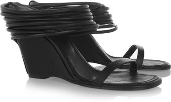 Rick Owens Multi-strap Wedge Sandals - Lyst