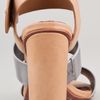 Sam Edelman Yelena High Heel Sandals in Pink (gunmetal) - Lyst