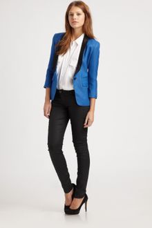 Smythe Colorblock Blazer - Lyst