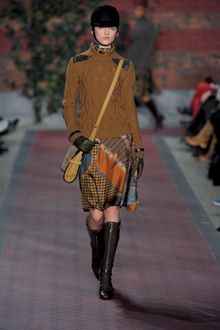 Tommy Hilfiger Fall 2012 Multiprint Silk Dress - Lyst