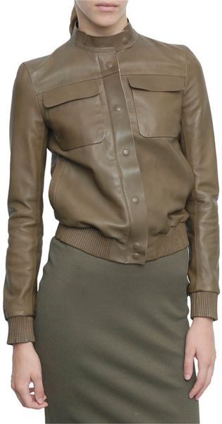  Multi Pocket Leather Jacket 