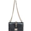 Valentino Rockstud Lock Bag in Black - Lyst