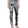 Versace Two Colored Printed Skinny Jeans in Black - Lyst