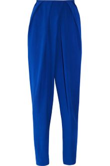 Willow High-waisted Silk-crepe Pants - Lyst