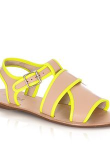 Loeffler Randall Selima Plank Sandal - Lyst