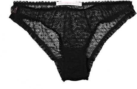 Stella Mccartney Alice Planting Briefs in Black - Lyst