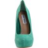 Steve Madden Womens Traisie Pump in Green (green suede) - Lyst