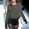 Theyskens' Theory Fall 2012 Crewneck Long Sleeve Sweater in Khaki in Khaki - Lyst