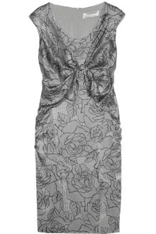 Valentino Roma Printed Silk Dress - Lyst
