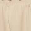Vanessa Bruno Stretchsilk Crepe and Lace Dress in Brown (tan) - Lyst