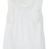 Vanessa Bruno Sheer Linen Top in White - Lyst