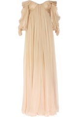 Alexander McQueen Degradé Silk Chiffon Gown