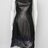 Jason Wu Leather Lace Sheath in Black (floral) - Lyst