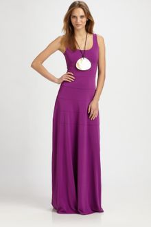 Josie Natori Tank Maxi Dress - Lyst