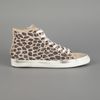 Leather Crown Leopard Print Trainer in Animal (leopard) - Lyst