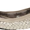 Me Too Womens Lottie Ballet Flat in Silver (platinum) - Lyst