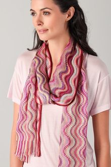 Missoni Zigzag Scarf - Lyst