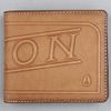 Nixon The Labelled Bifold Zip Wallet in Saddle in Brown for Men - Lyst