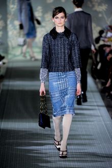 Tory Burch Fall 2012 Pointy Heeled Spectator Leather Pumps in Black and White - Lyst