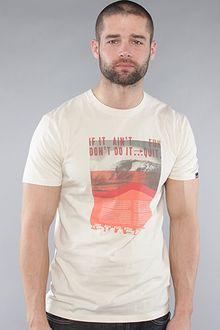 Vans The Quit Organic Tee in Natural - Lyst