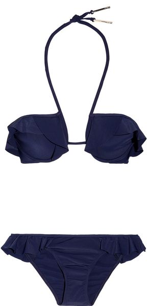 Zimmermann Memoir Ruffled Bikini Briefs - Lyst
