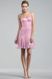 Hoaglund New York Sequin Flounce Dress - Lyst