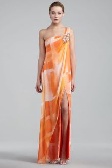 Hoaglund New York One-shoulder Caftan Gown - Lyst