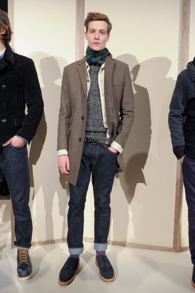 J.crew Fall 2012 Casual Denim Jacket in OffWhite in White for Men - Lyst