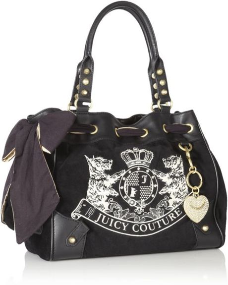 Juicy Couture Scottie Daydreamer Bag In Black Lyst