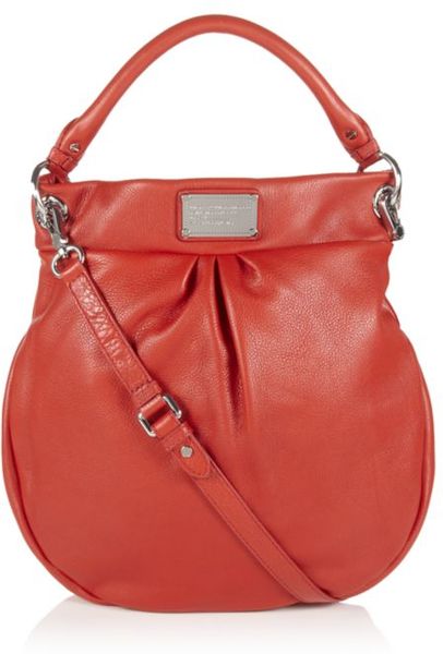 Marc By Marc Jacobs Classic Q Hillier Hobo Bag in Red | Lyst