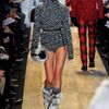 Michael Kors Fall 2012 Thin Black Leather Belt  in Black - Lyst