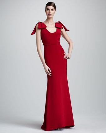  Bow-shoulder Gown 