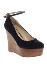 Report  Kim Platform Wedges
