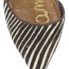 Sam Edelman Harper Pointed Flat Slingbacks in Animal (zebra) - Lyst
