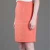 Tory Burch Knitted Skirt in Orange - Lyst