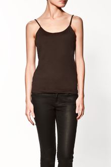 Zara Basic Camisole - Lyst
