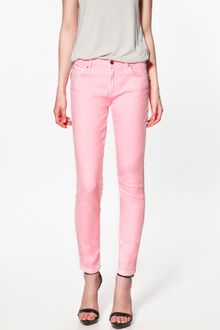 Zara Neon Pop Denim - Lyst