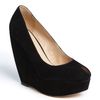 Aldo Abrego Platform Wedge Pump in Black (black suede) - Lyst
