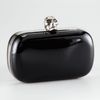 Alexander Mcqueen Classic Skull Box Clutch in Black - Lyst